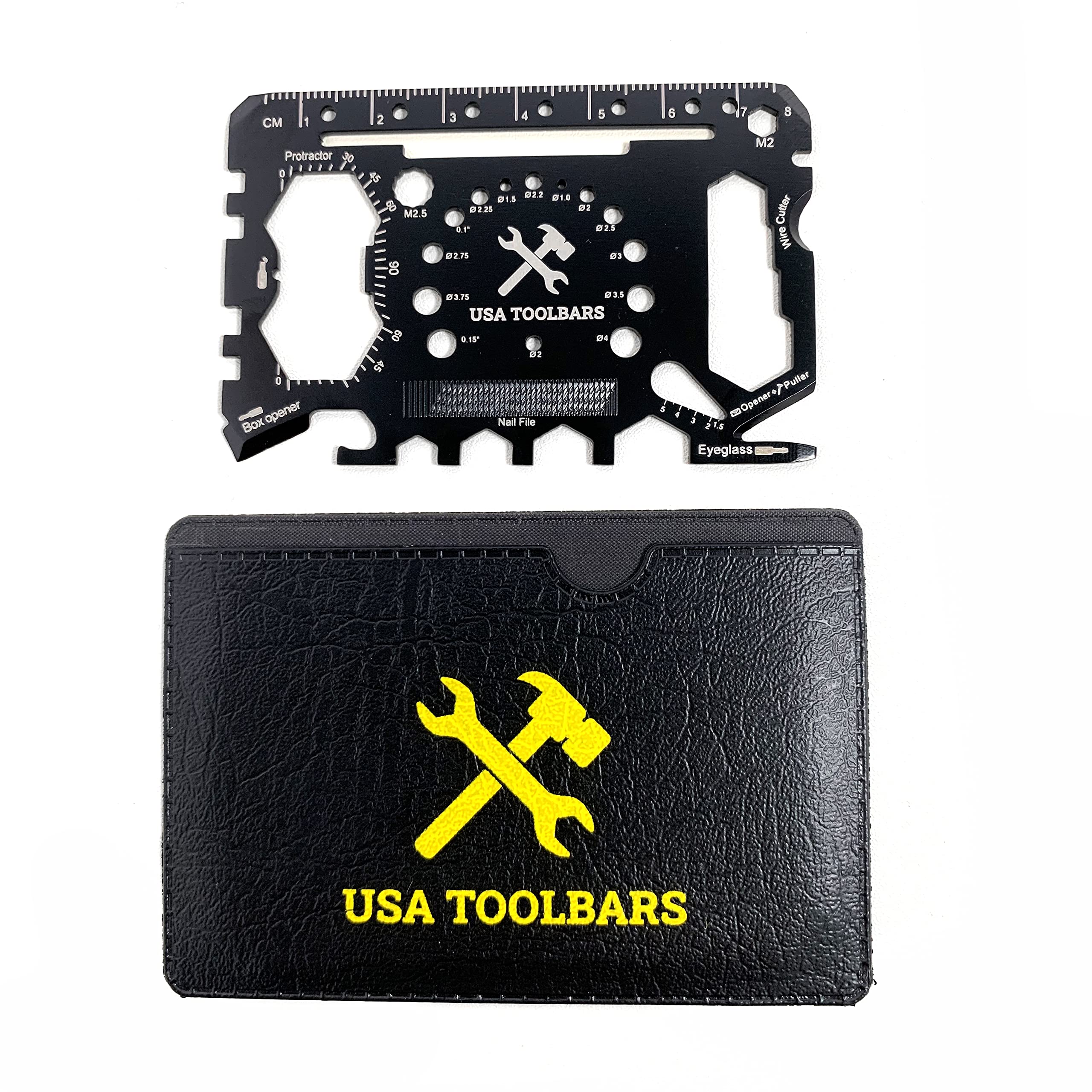 USA Toolbars Wallet Multitool Card – 46 in 1 Innovative Gift